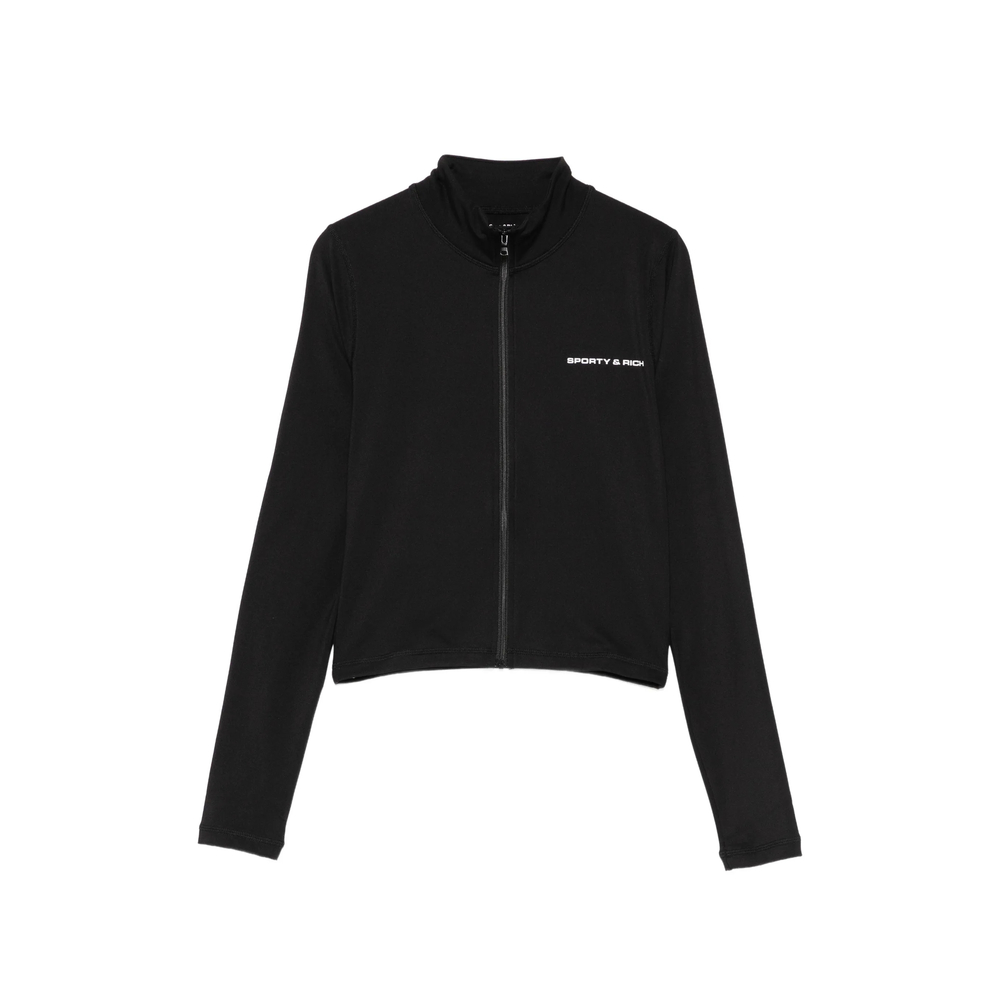 Logo-Print Zip-Up Jacket