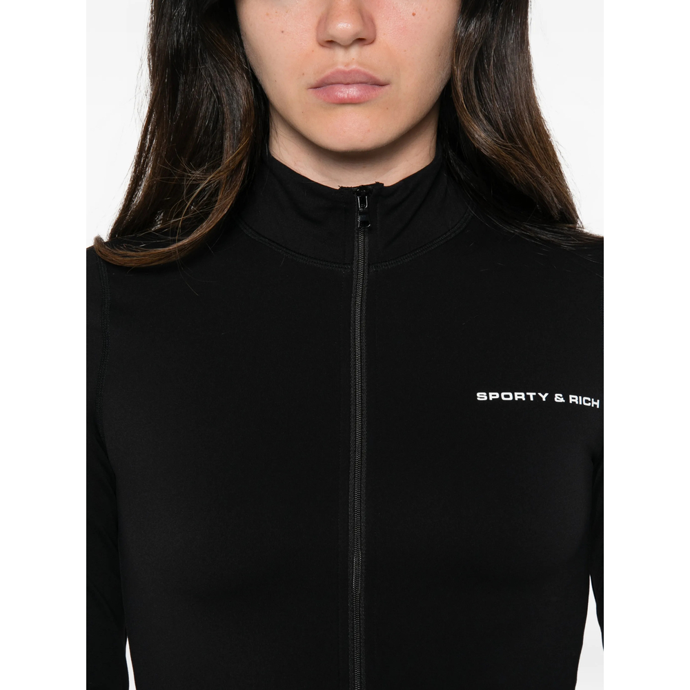 Logo-Print Zip-Up Jacket