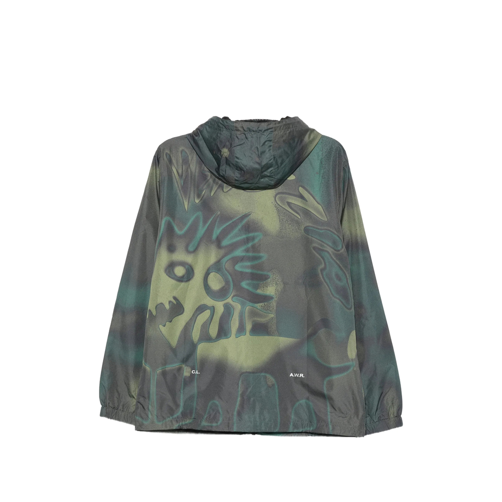 X Nocta Graphic-Print Hooded Jacket