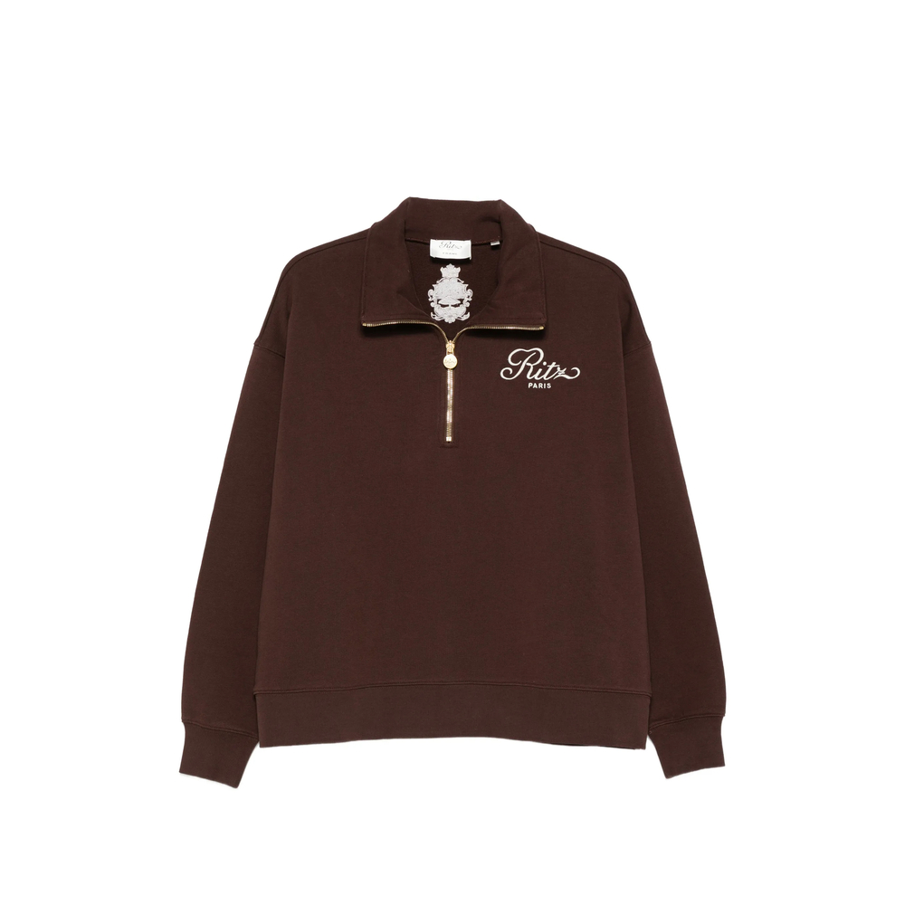 X Ritz Paris X Ritz Paris Half-Zip Sweatshirt