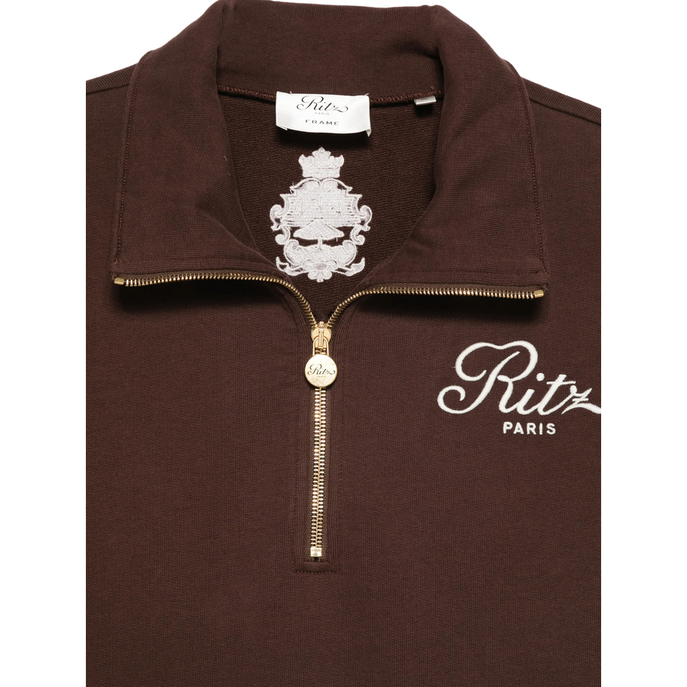 X Ritz Paris X Ritz Paris Half-Zip Sweatshirt