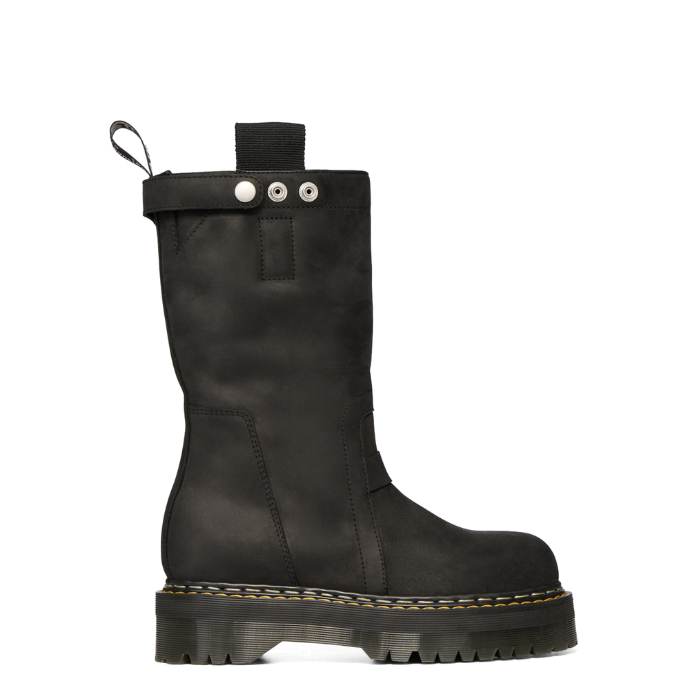 Rick Owens X Dr Martens Platform Biker Boots