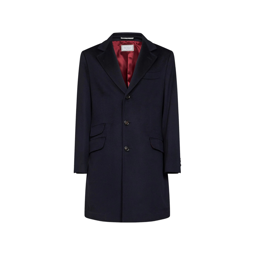 Brunello Cucinelli Single-breasted Notch-lapel Coat