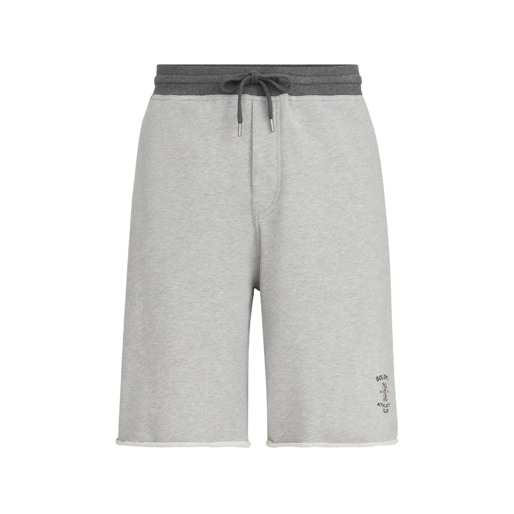 Brunello Cucinelli Cotton French Terry Bermuda Shorts With Embroidery