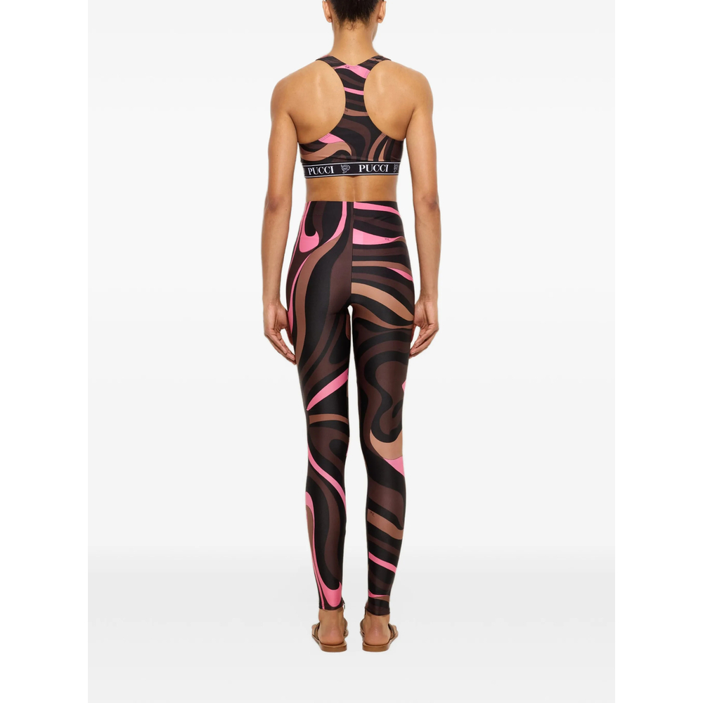 Pucci Marmo-Print Sports Top