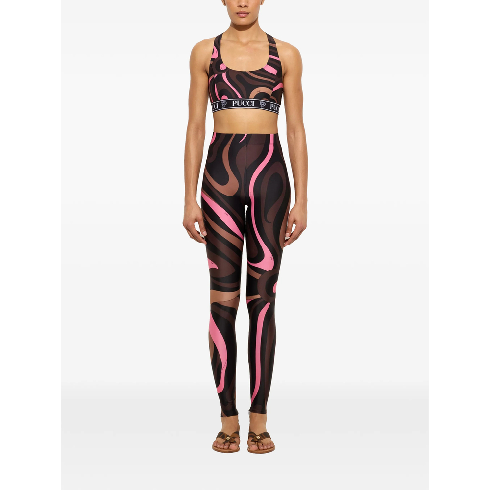 Pucci Marmo-Print Sports Top
