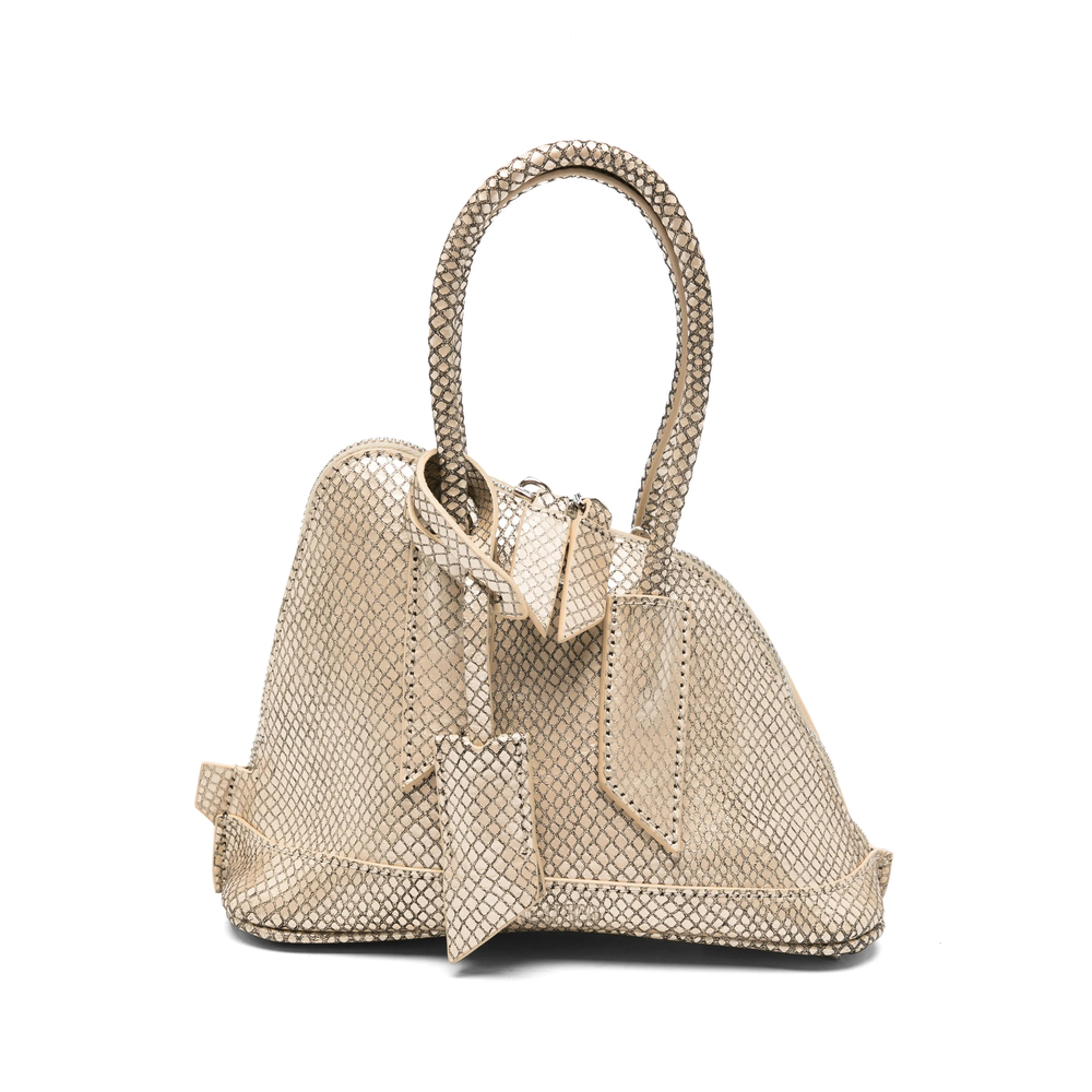 Mini Sant Ambroeus Snakeskin-Effect Asymmetric Tote Bag