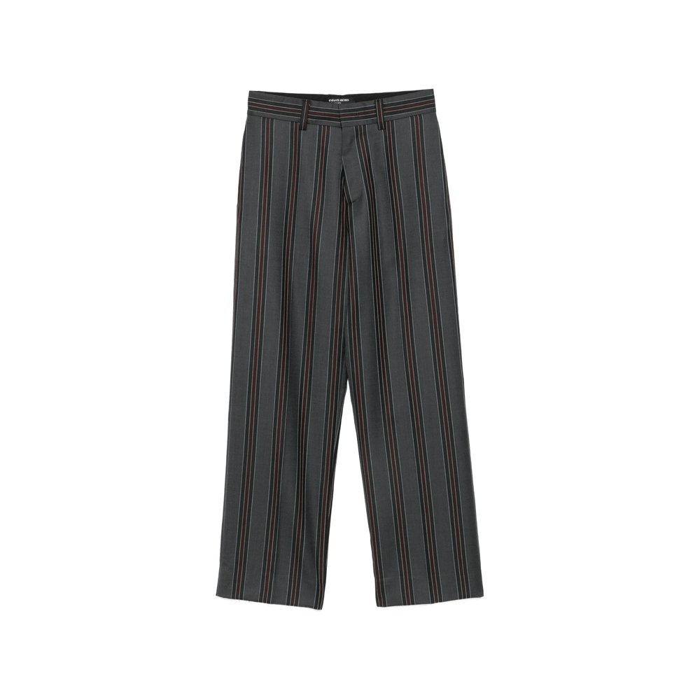 Enfants Riches Déprimés Vertical-stripe Straight-leg Trousers