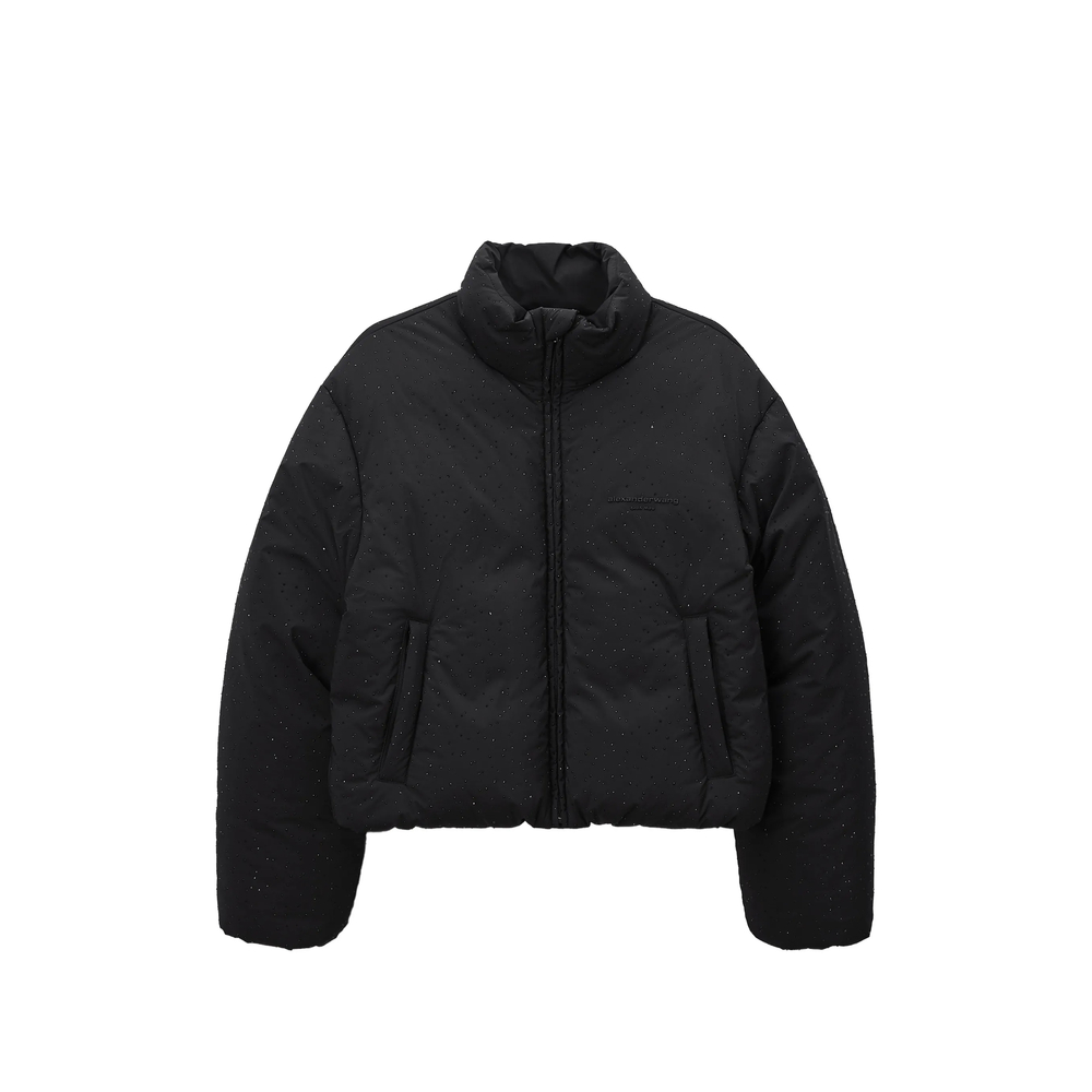Classic Puffer Jacket W/ Allover Hotfix