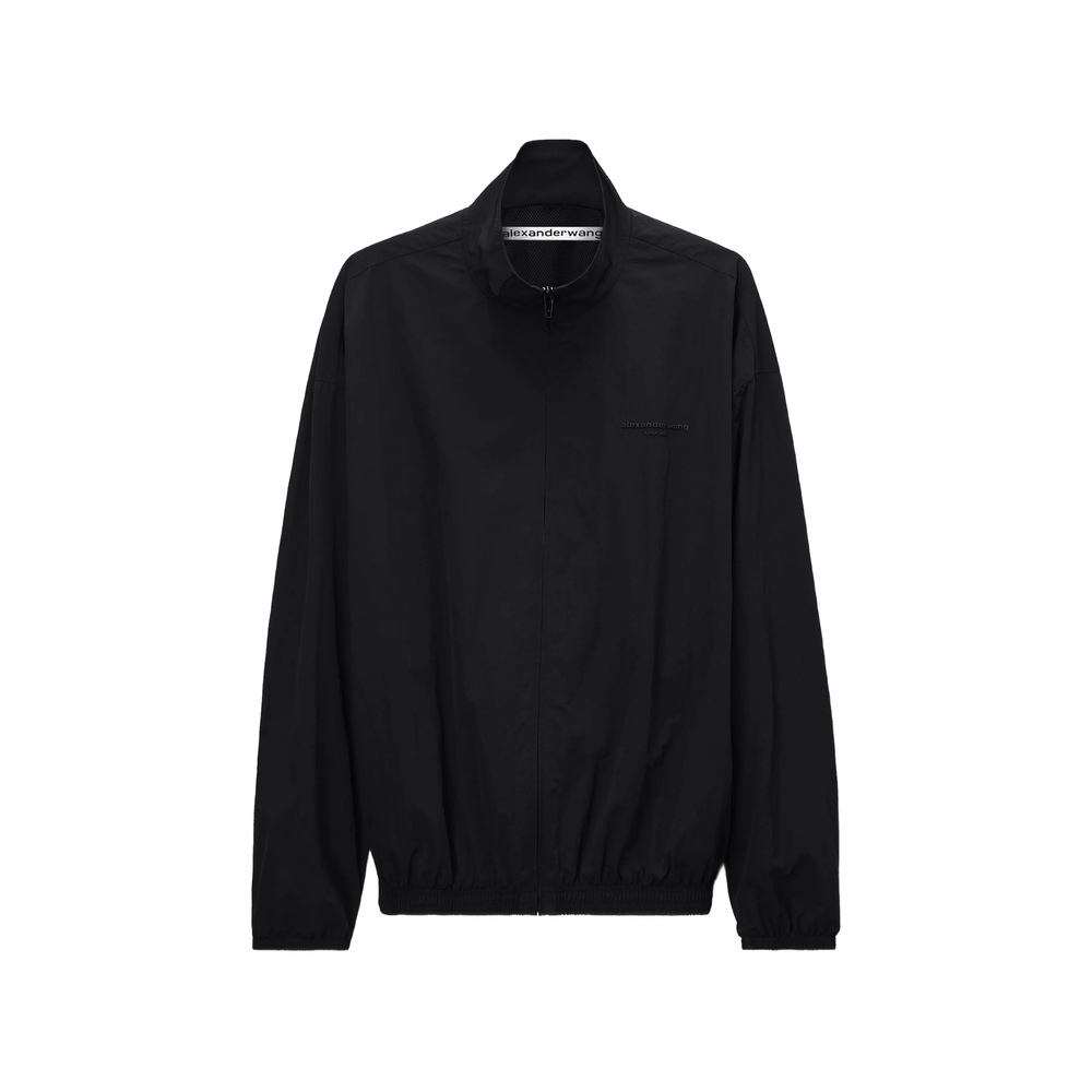 Logo-Embroidered Zip-Up Jacket