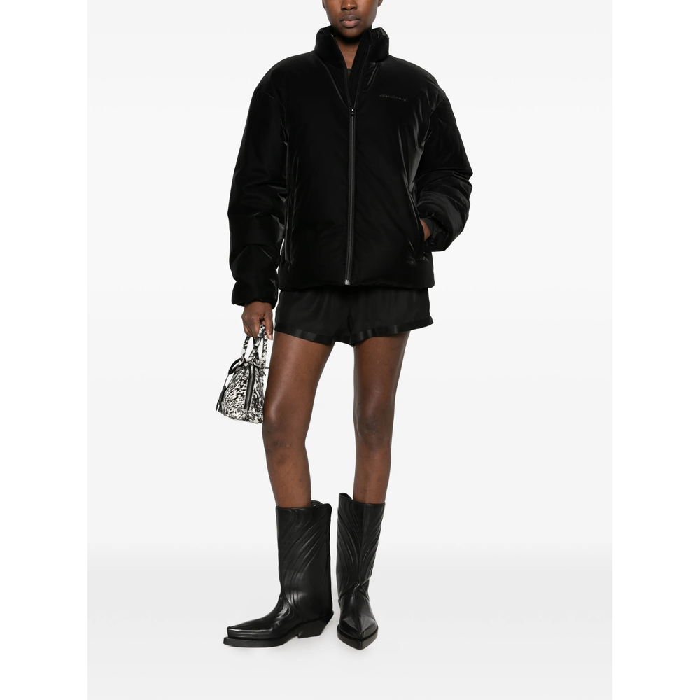 Velvet Puffer Jacket