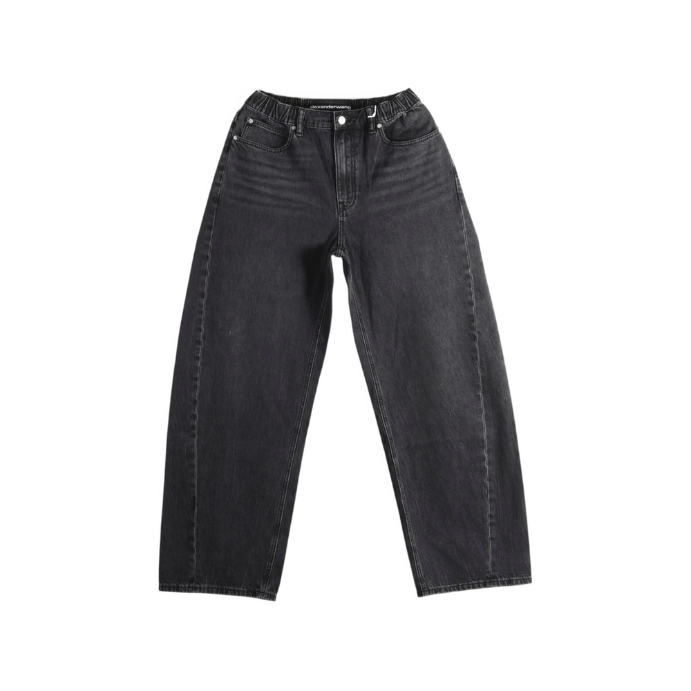 Alexander Wang Elasticated-waistband Wide-leg Jeans