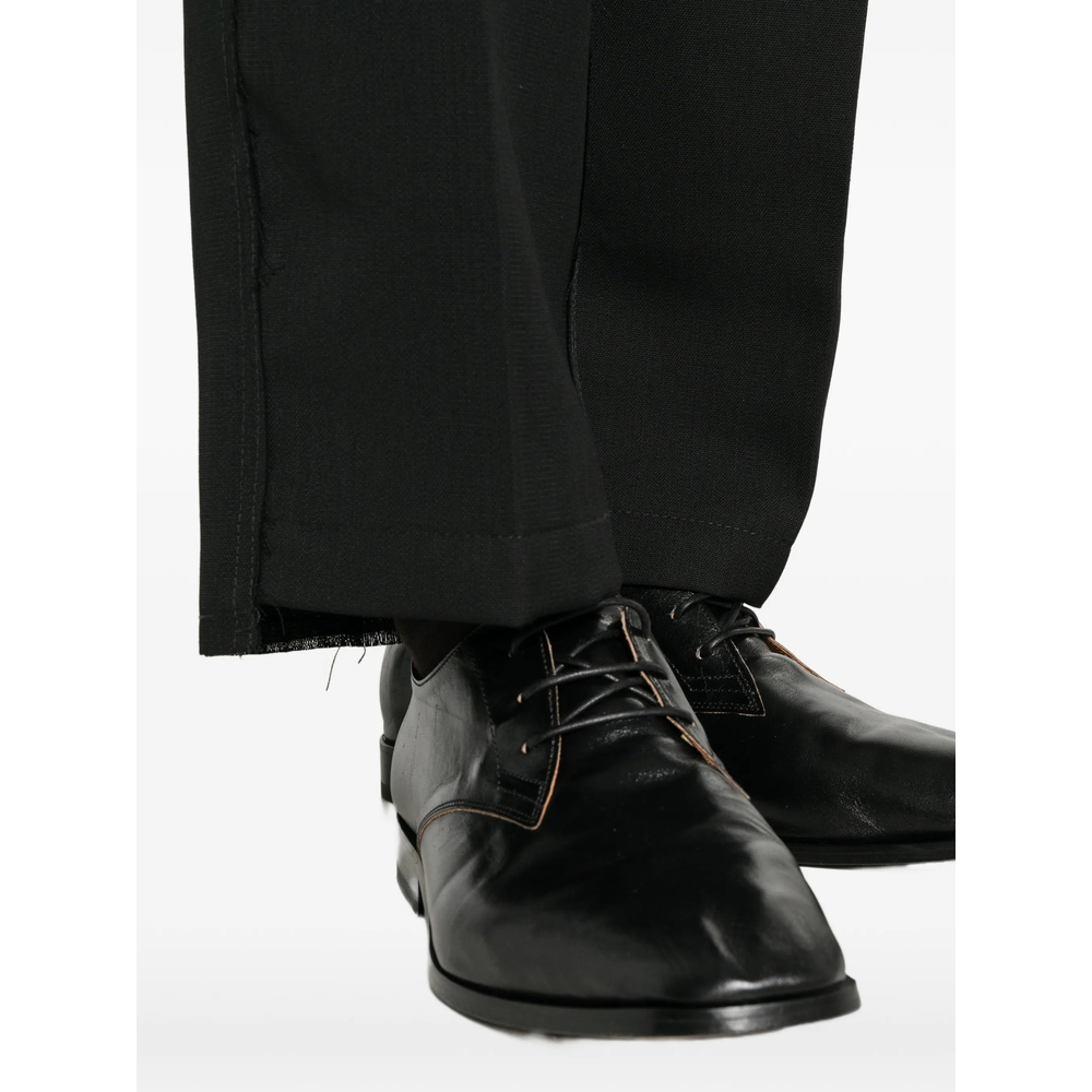 Contrast-Stitch Trousers