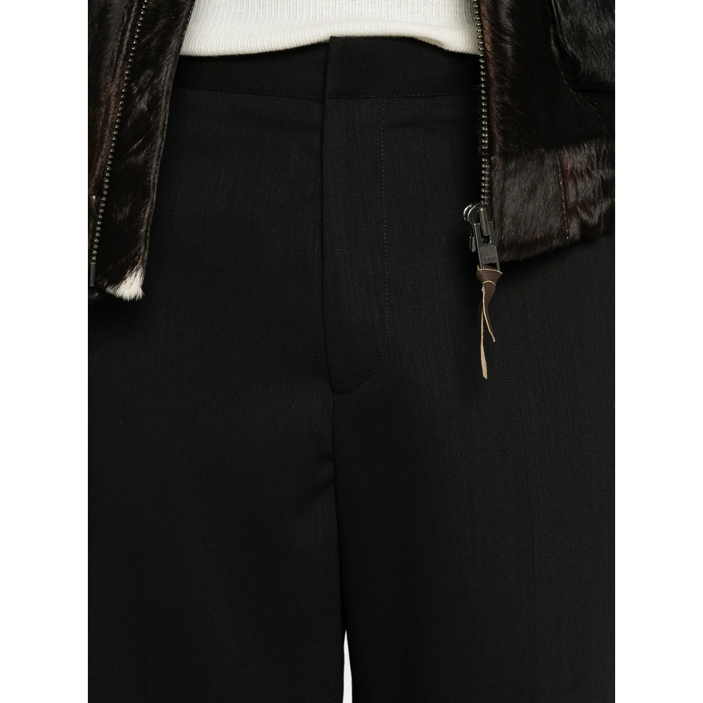 Straight-Leg Trousers