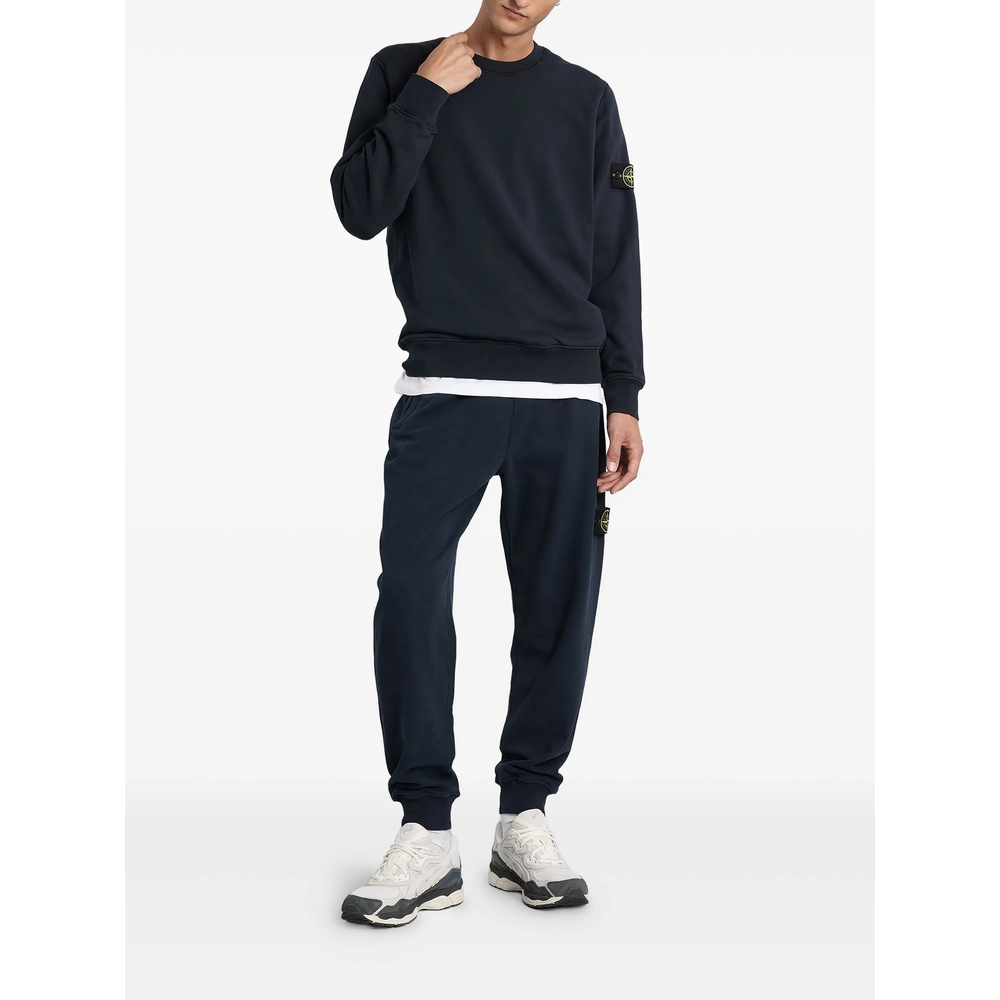 Elasticated-Waistband Track Pants