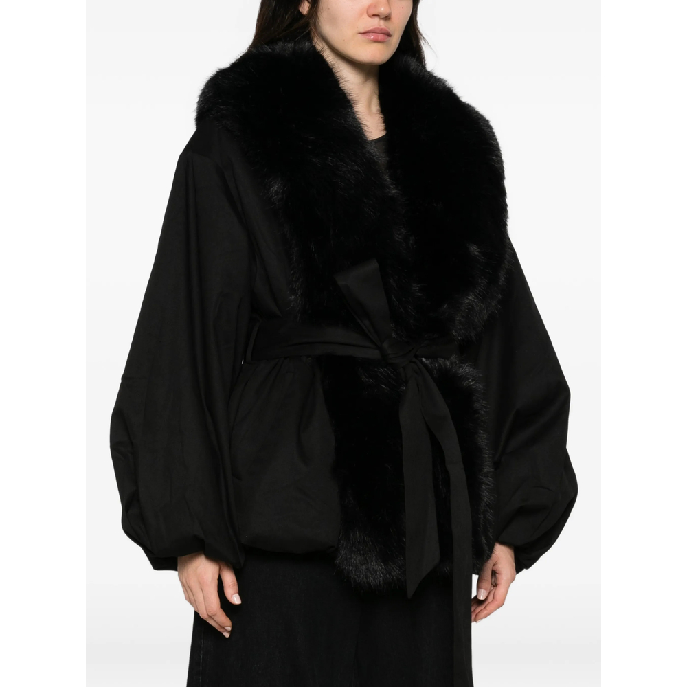 Faux-Fur Collar Jacket