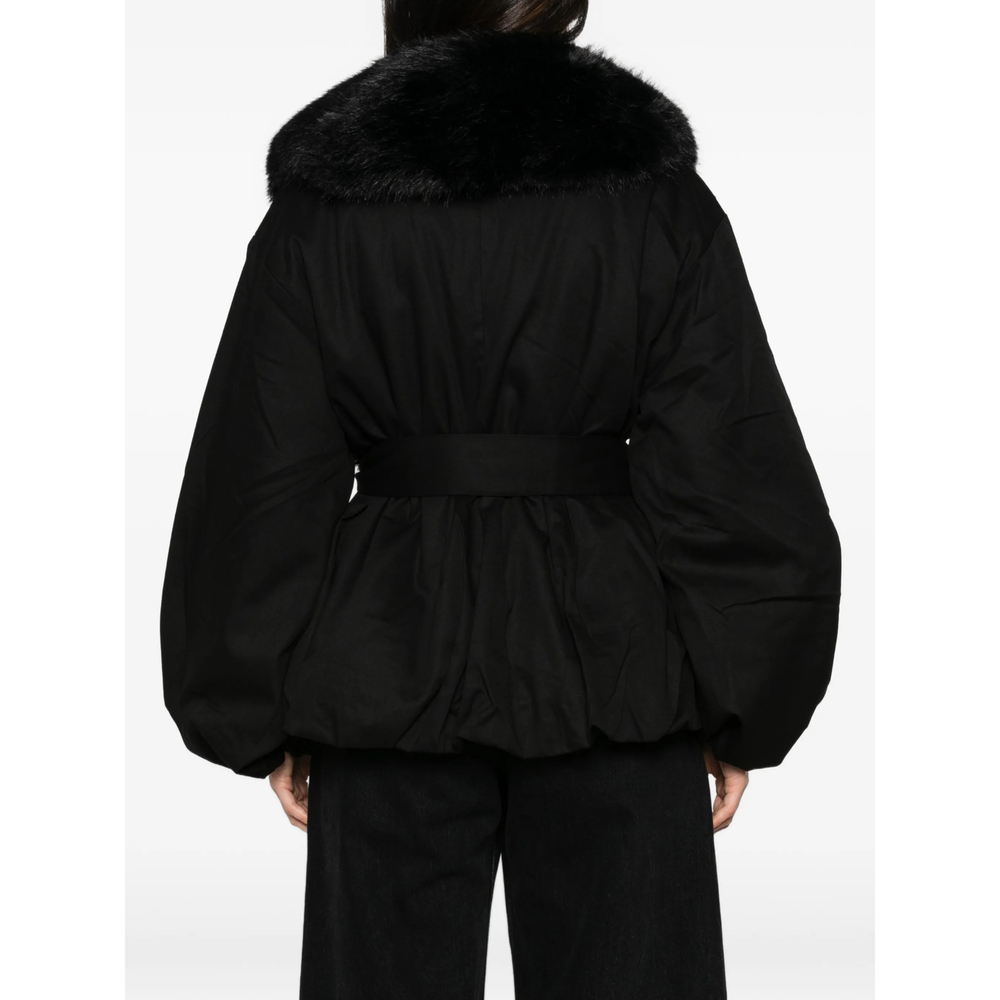 Faux-Fur Collar Jacket