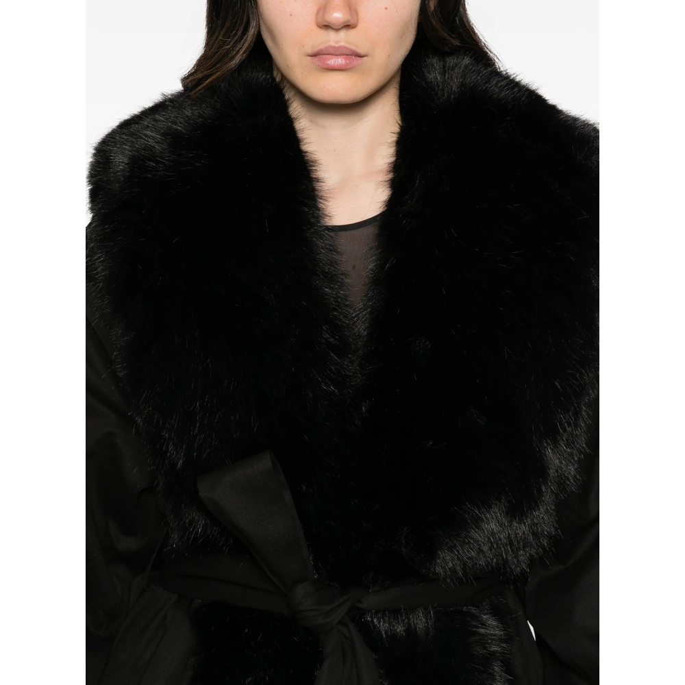 Faux-Fur Collar Jacket