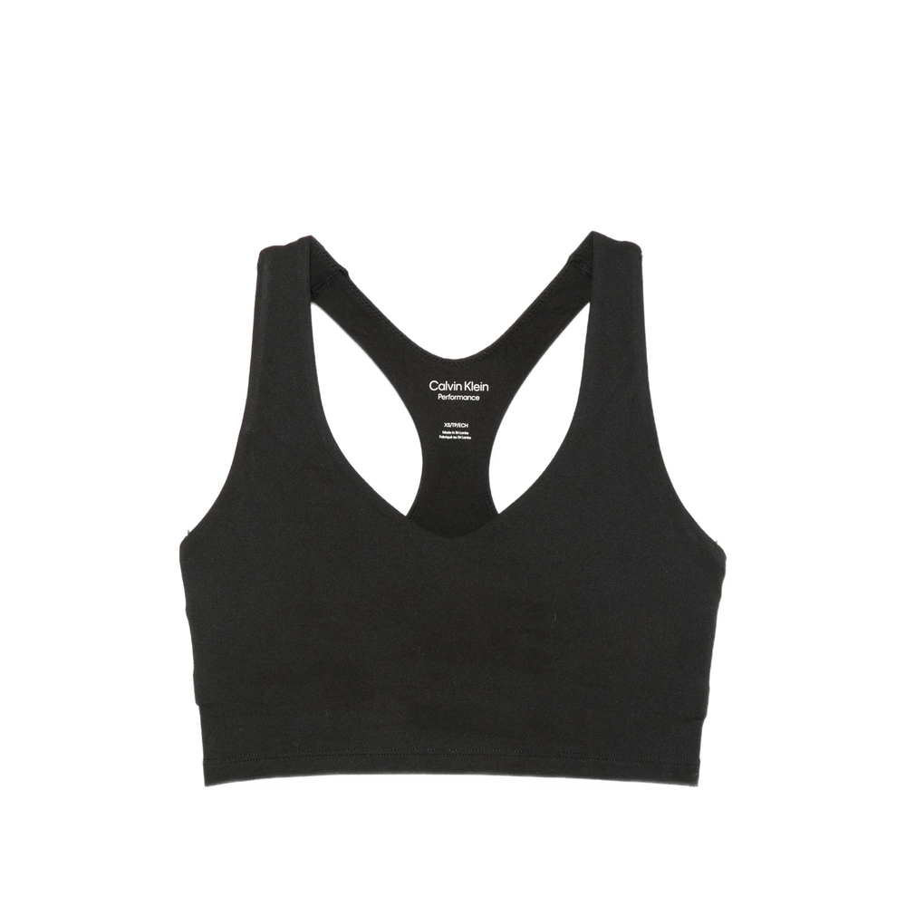 Calvin Klein Sport Racerback Logo-print Top