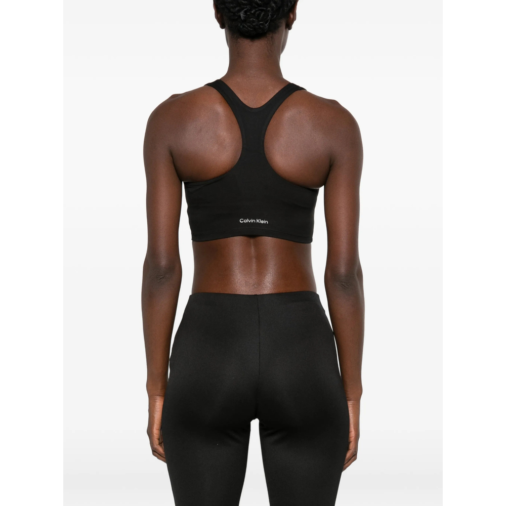 Racerback Logo-Print Top