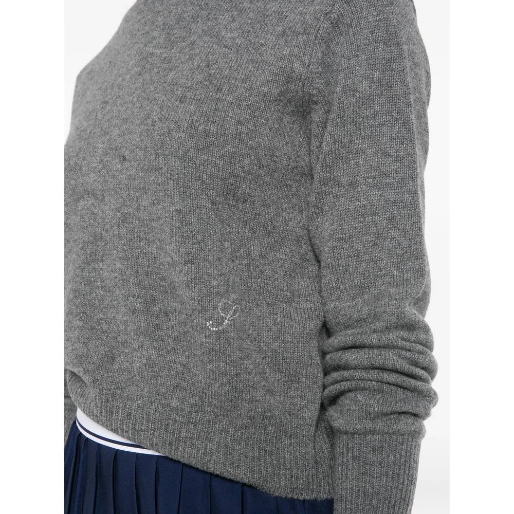 Crystal-Embellished Sweater