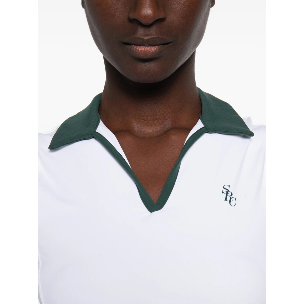 Logo-Embroidered Sleeveless Top