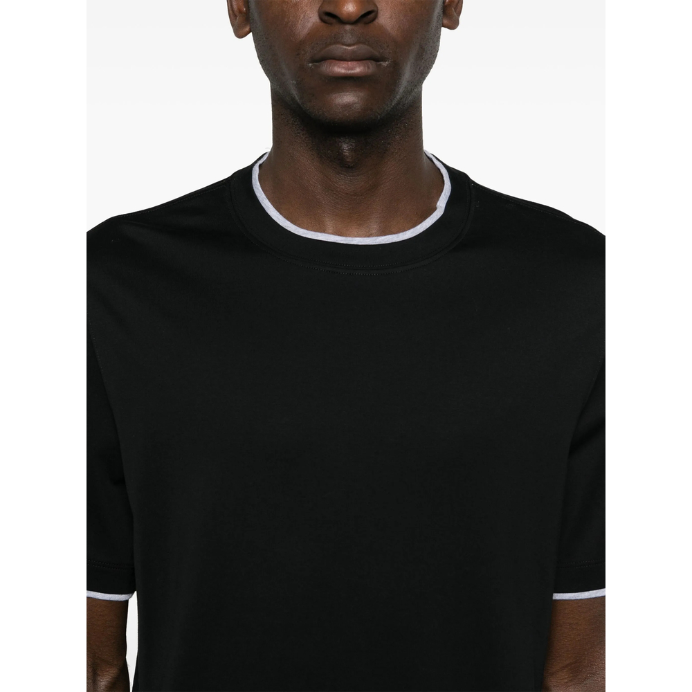 Layered Cotton T-Shirt