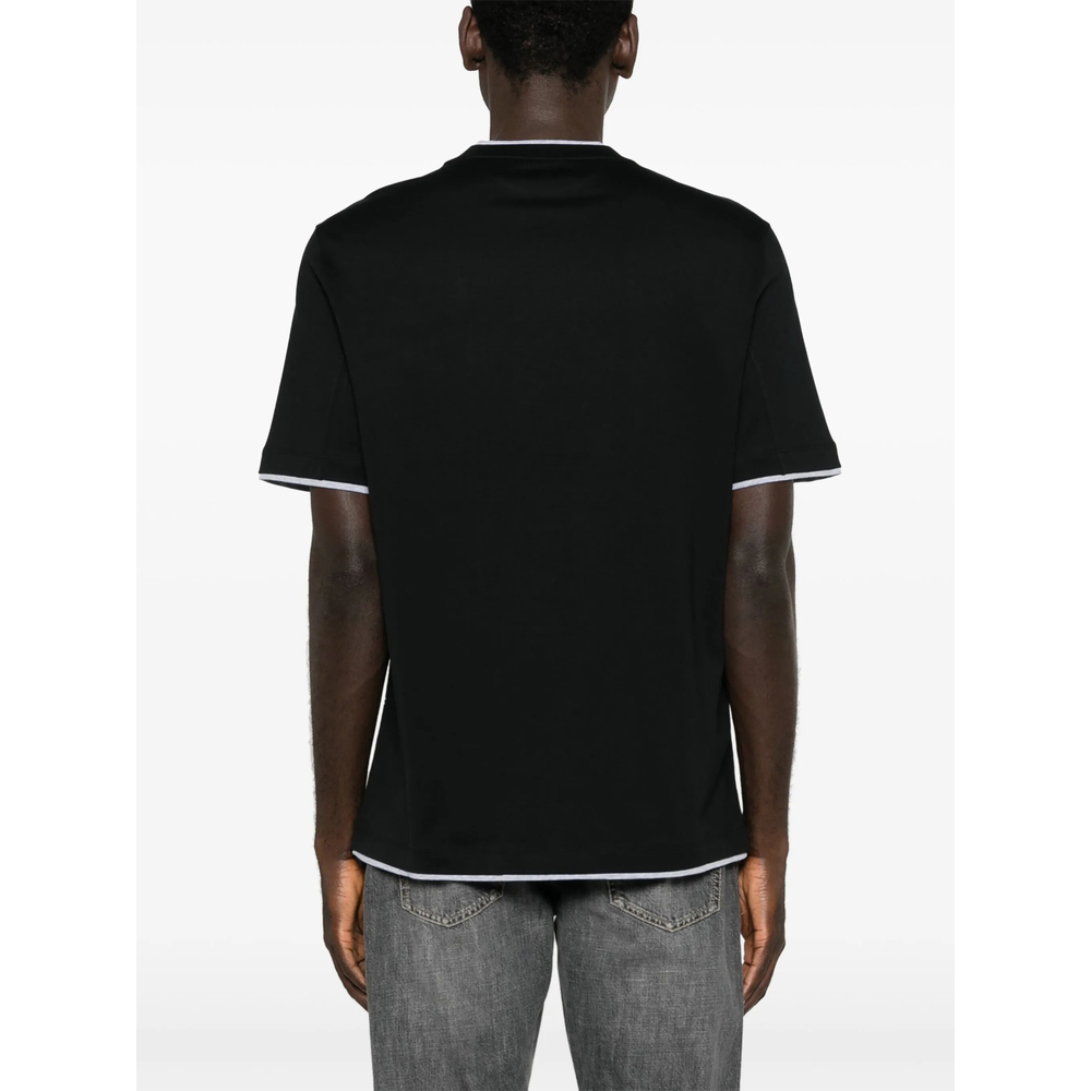Layered Cotton T-Shirt