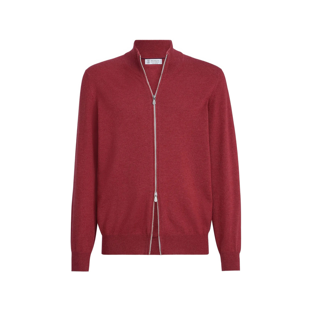 Cashmere Turtleneck Cardigan