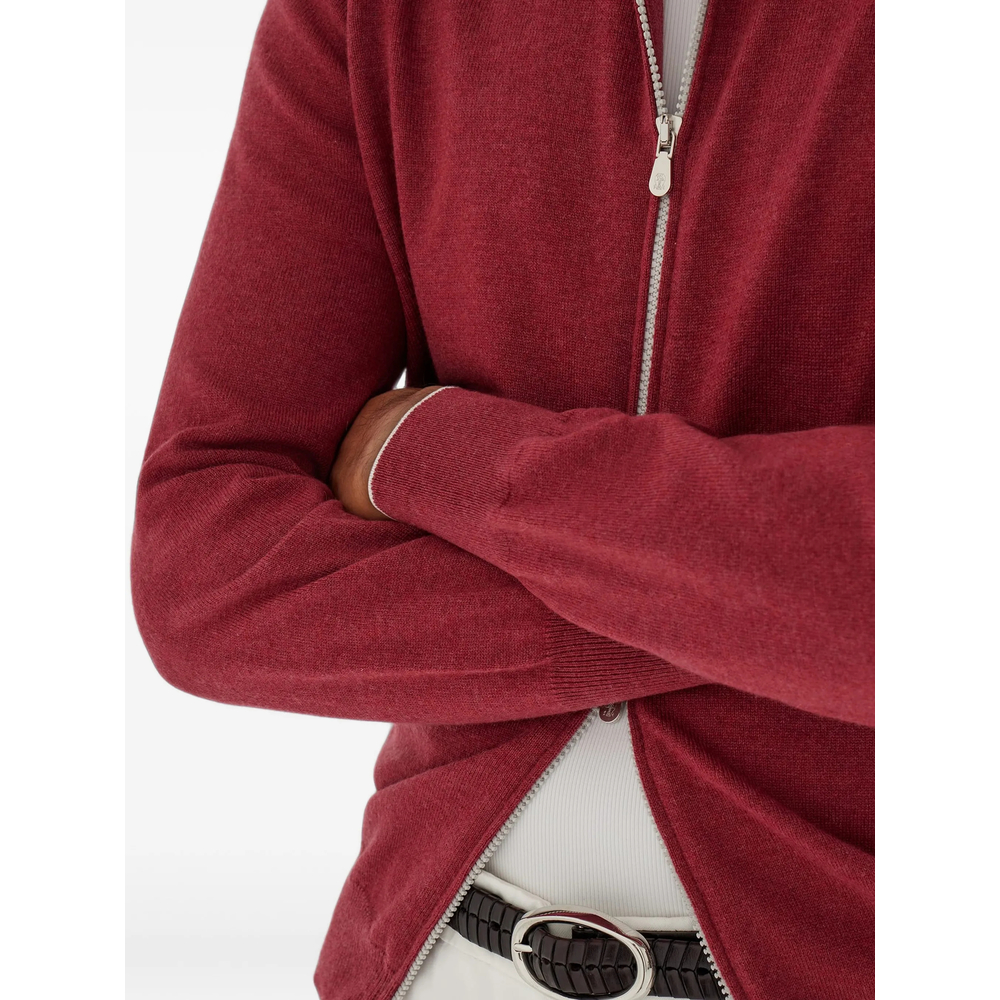 Cashmere Turtleneck Cardigan