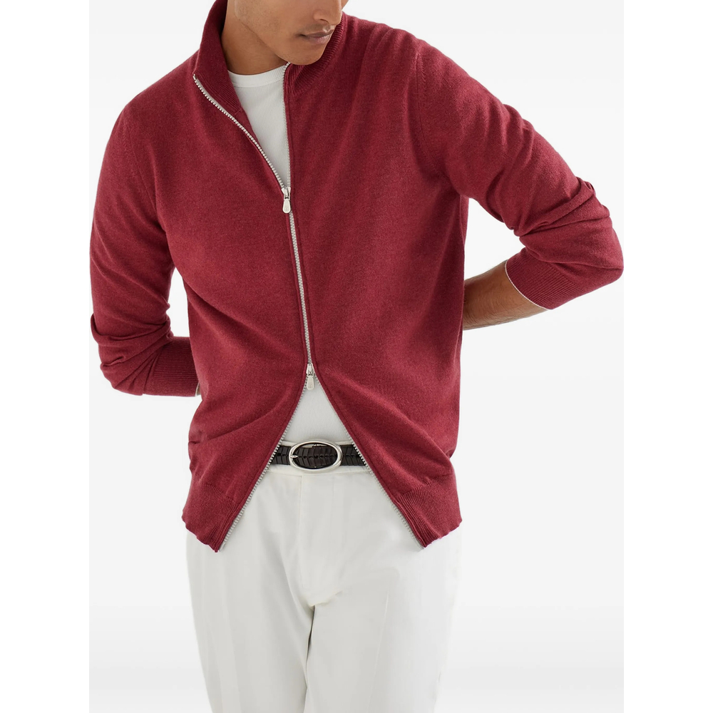 Cashmere Turtleneck Cardigan