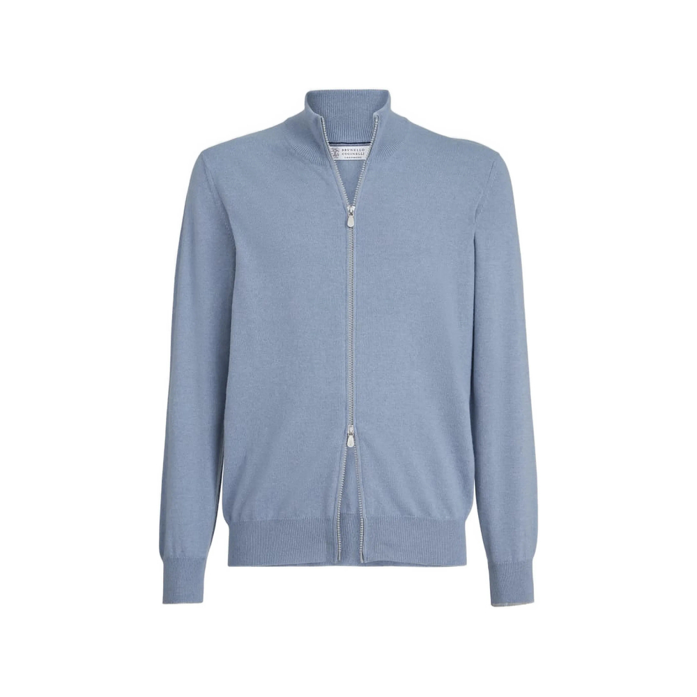 Cashmere Turtleneck Cardigan