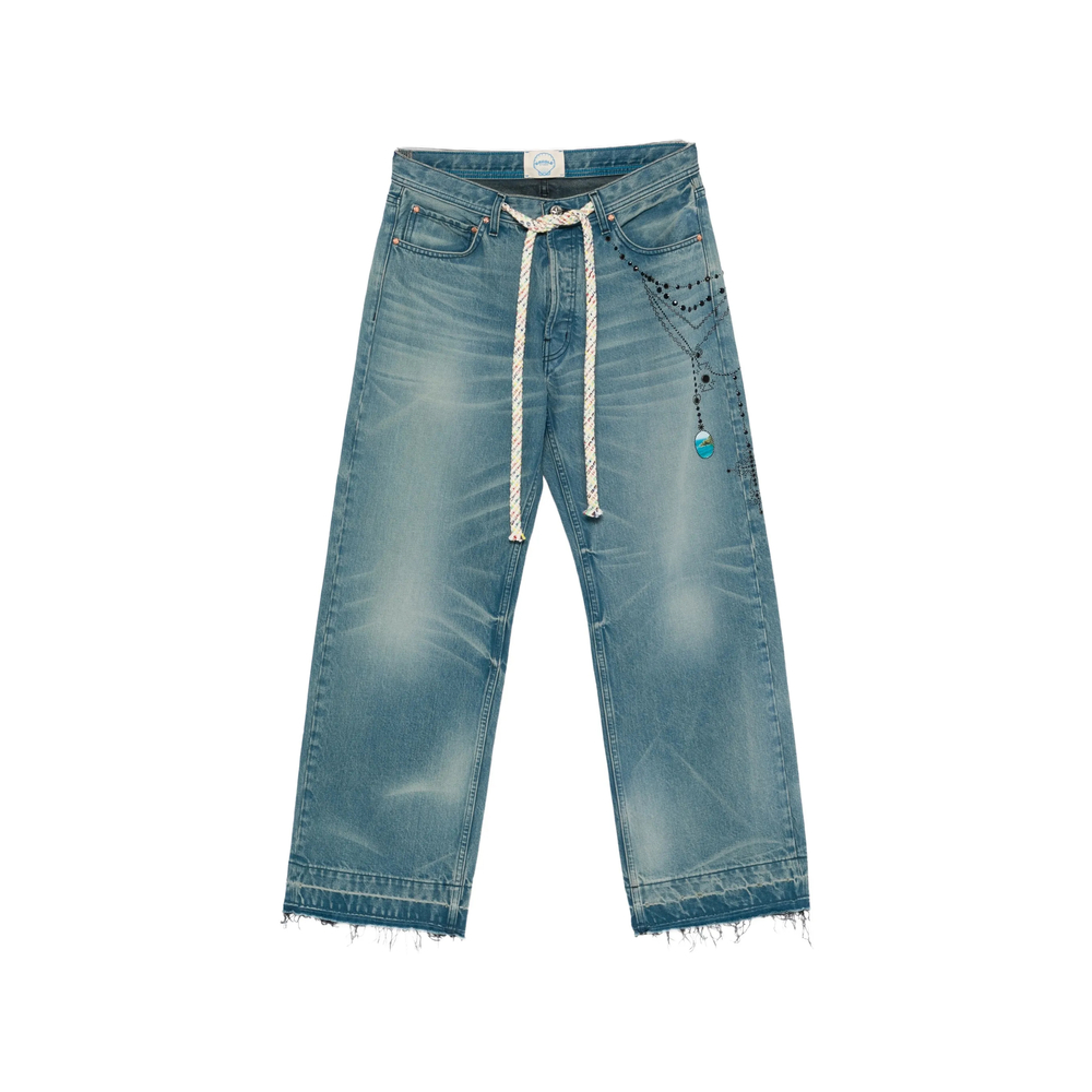 Ercole Studio Straight-leg Cotton Jeans