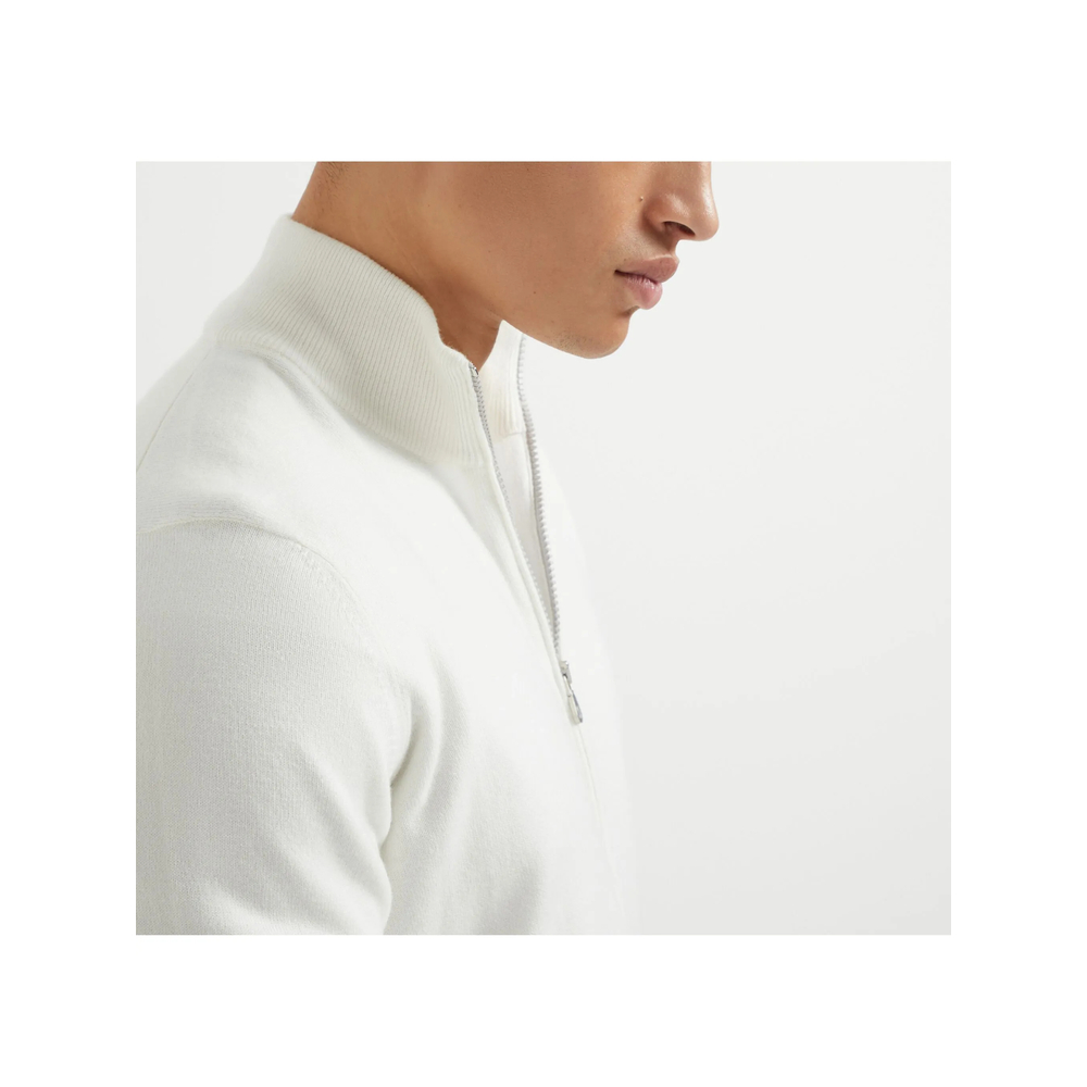 Cashmere High-Neck Cardigan