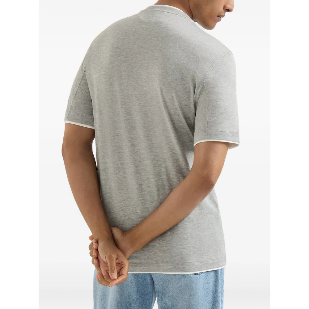 And Cotton Lightweight Jersey Crew Neck T-Shirt