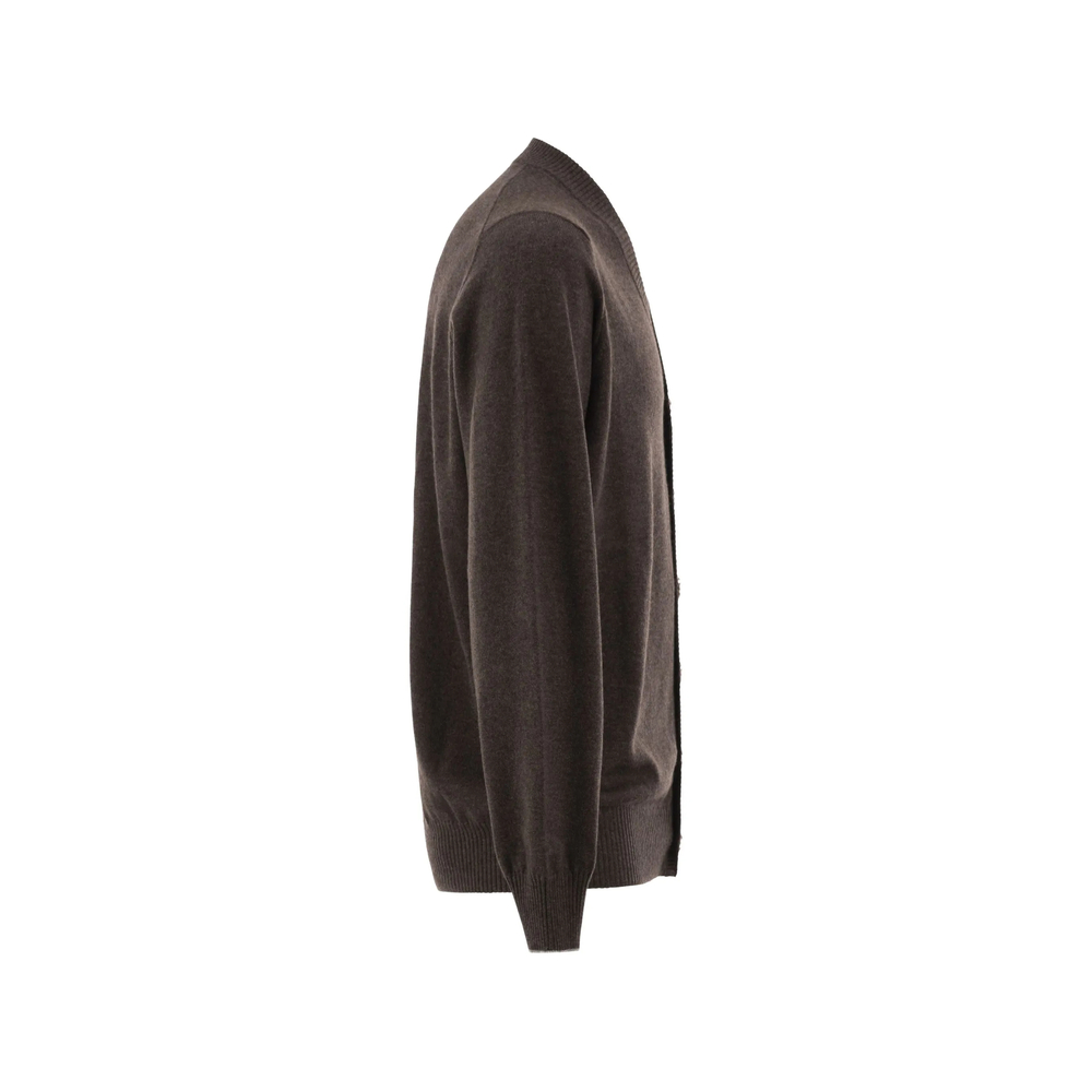 V-Neck Button-Up Cardigan
