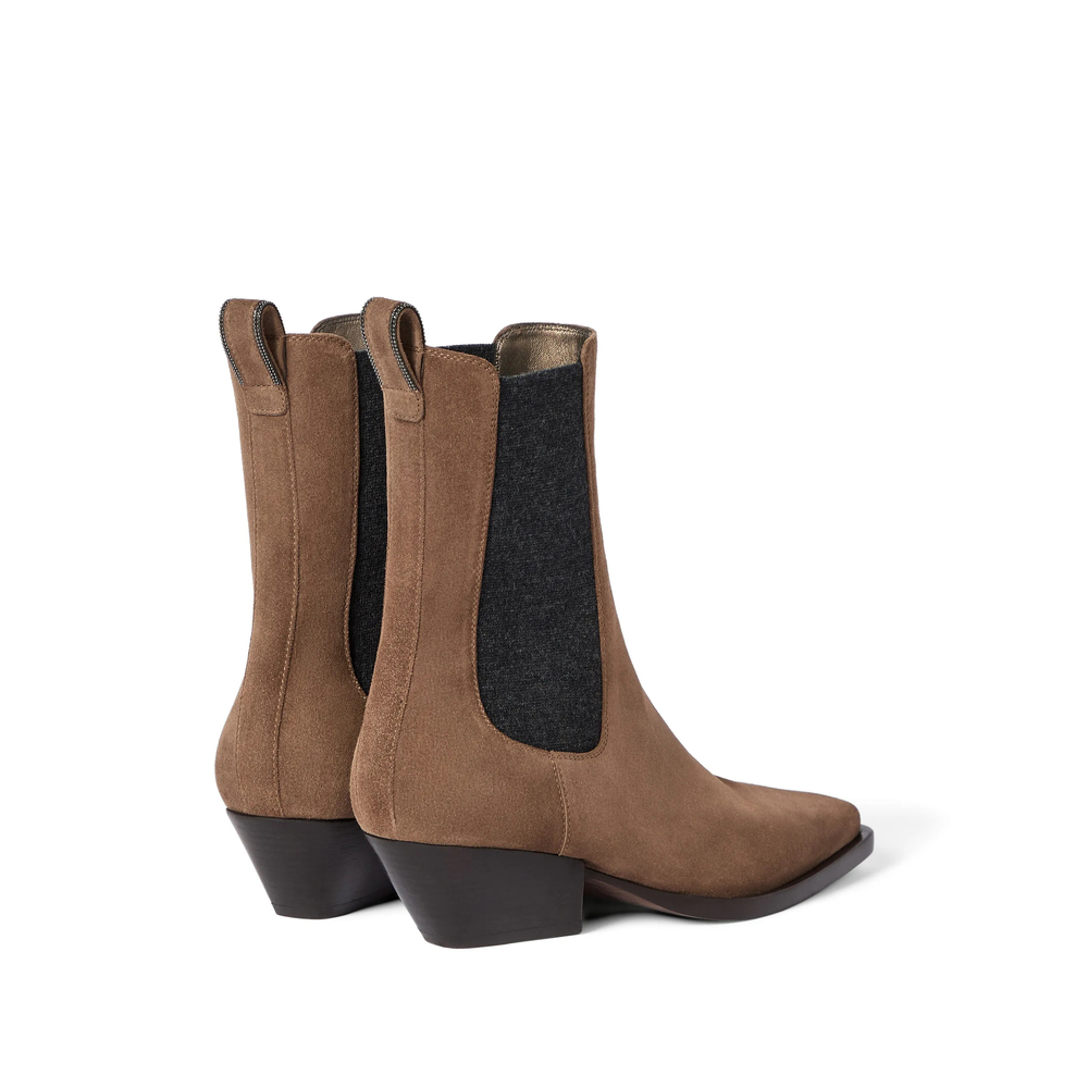 Suede Chelsea Boots