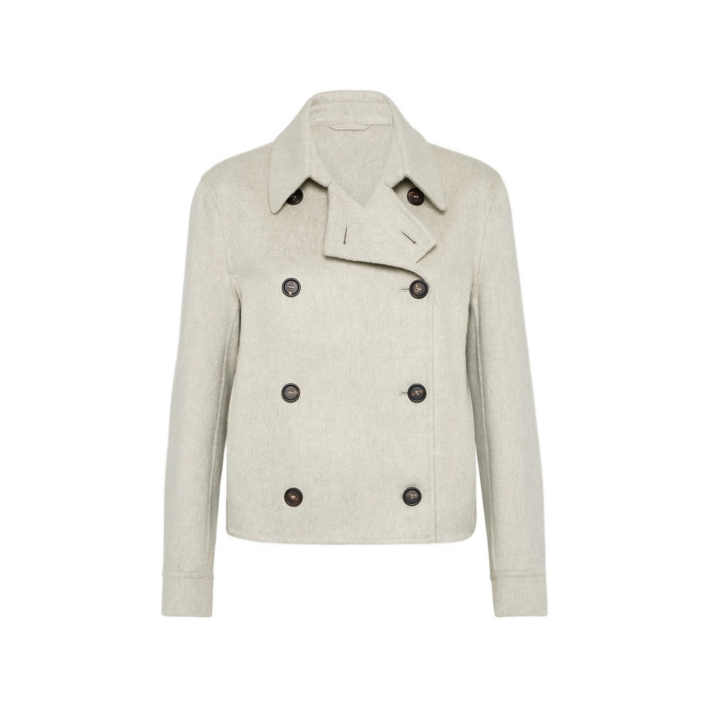 Hand-Crafted Cropped Pea Coat