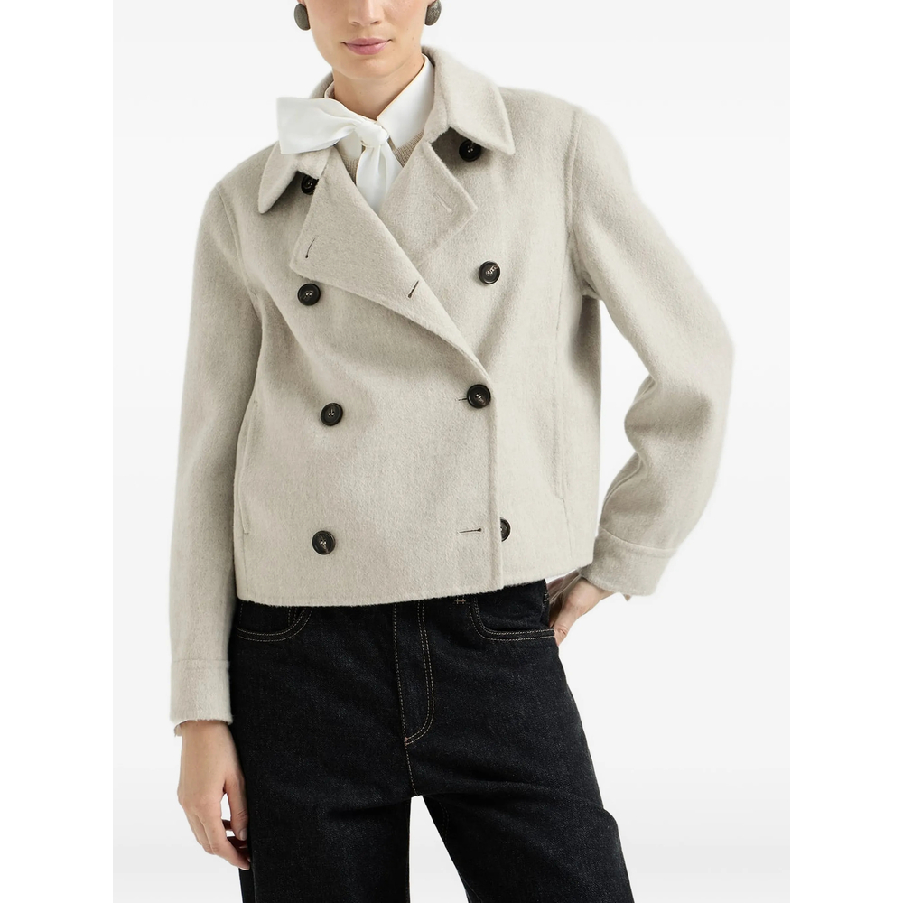 Hand-Crafted Cropped Pea Coat