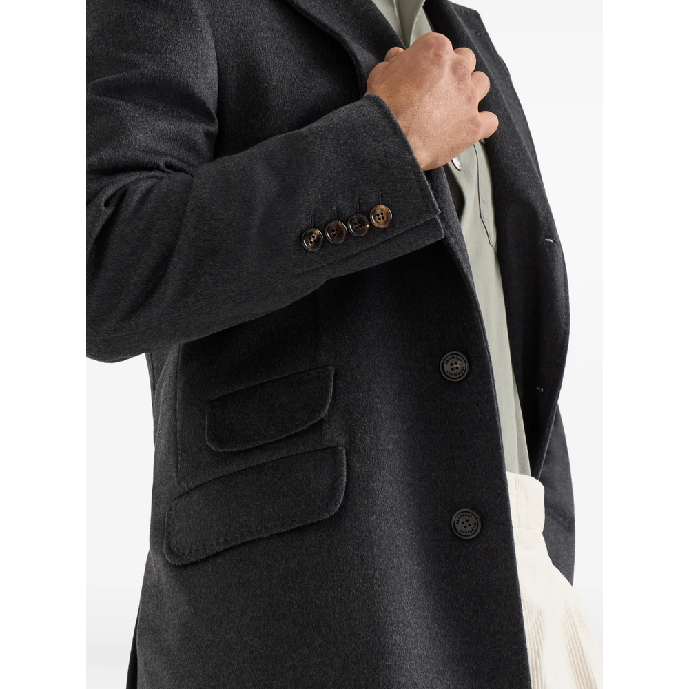 Lightweight Virgin-Wool Cloth Coat