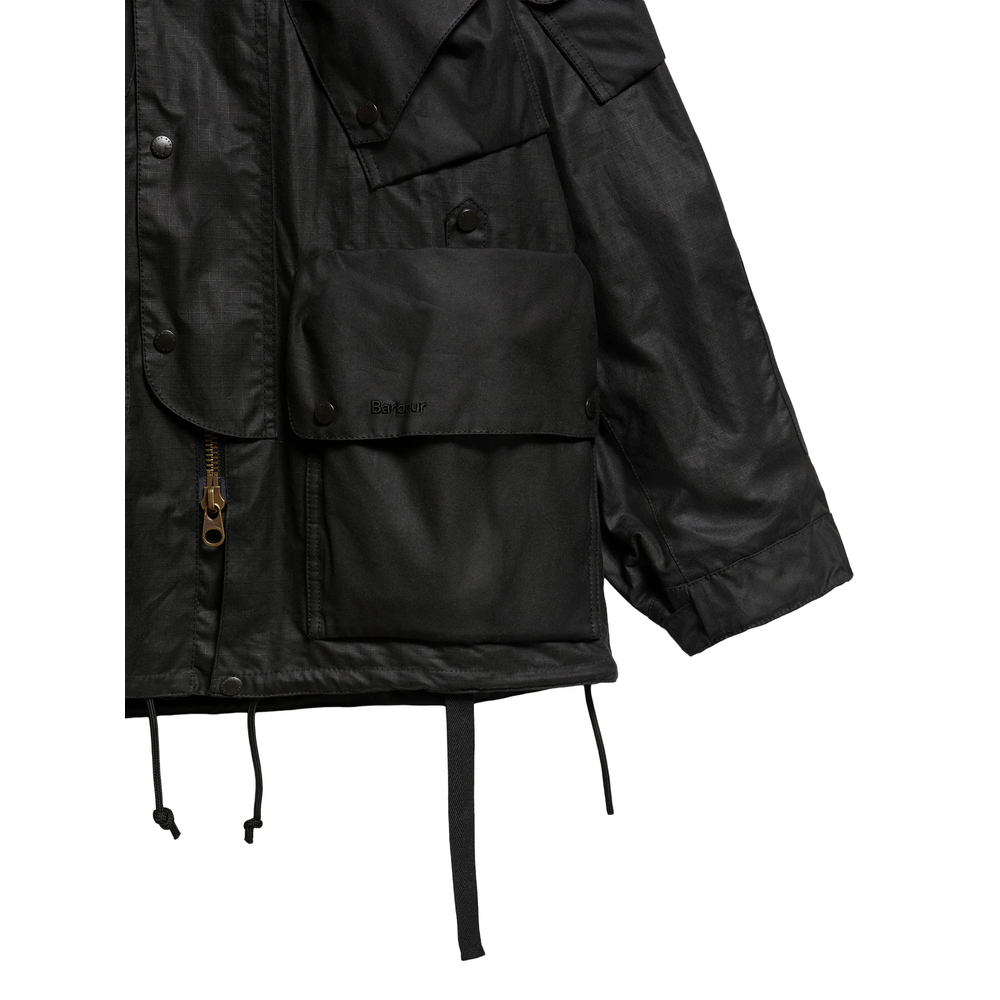 Multi-Pocket Waxed Jacket