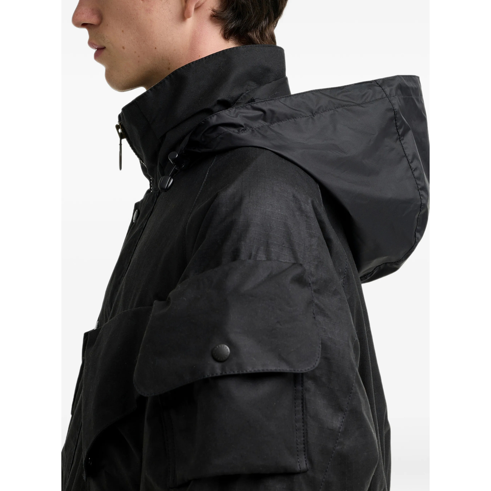 Multi-Pocket Waxed Jacket