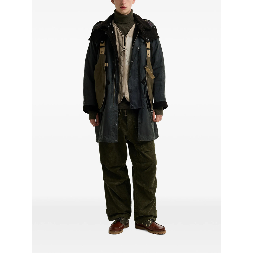 Waxed-Cotton Hooded Jacket