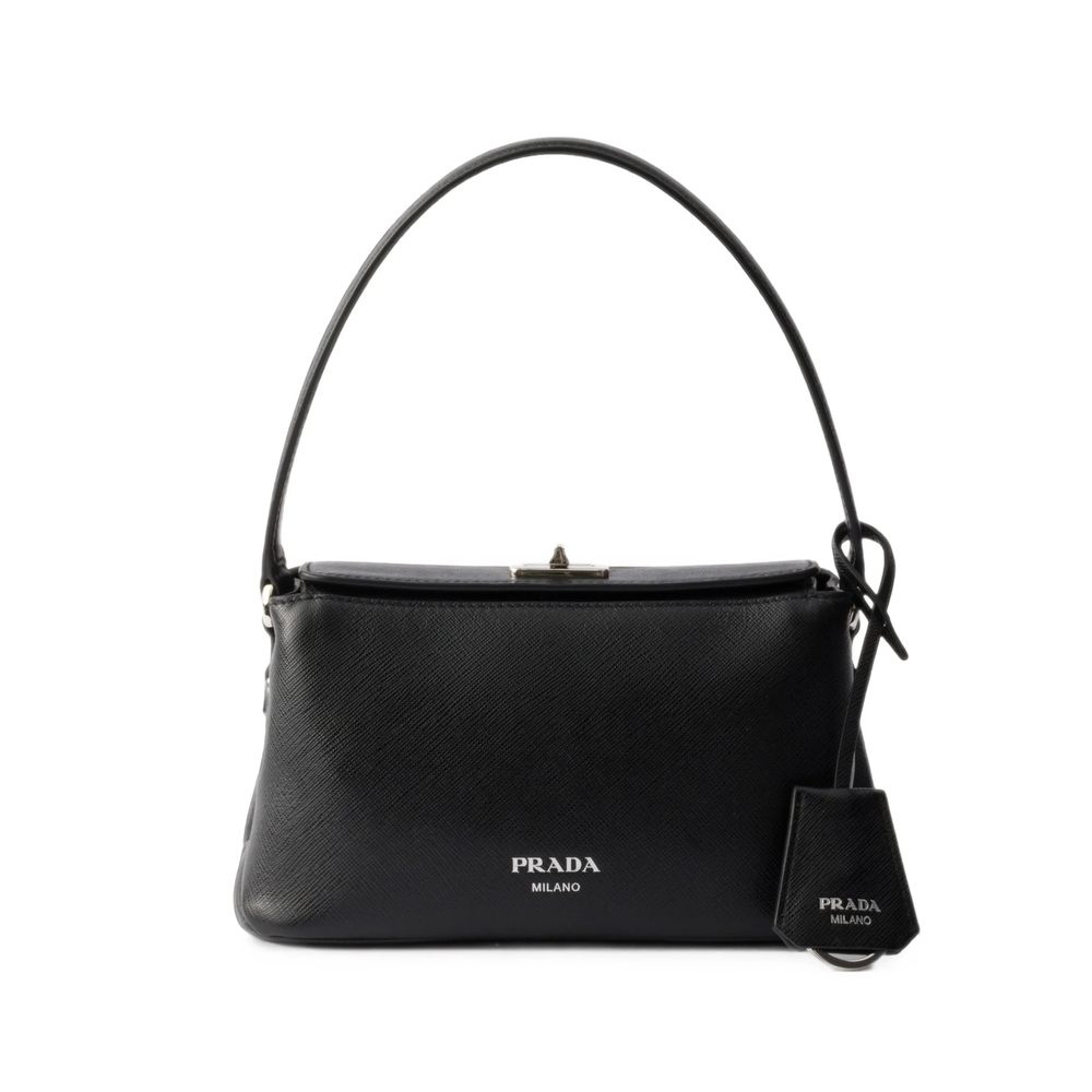 Mini Avoir Saffiano-Leather Tote Bag
