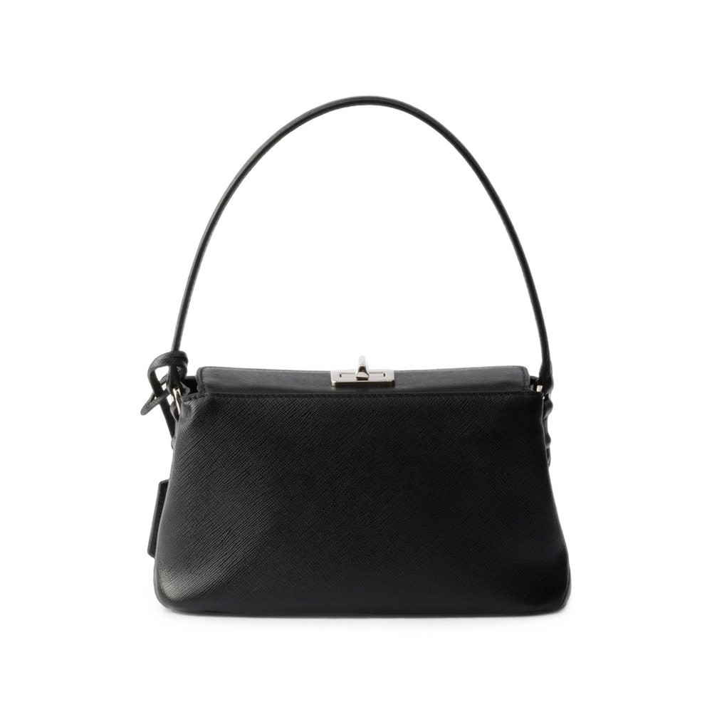 Mini Avoir Saffiano-Leather Tote Bag