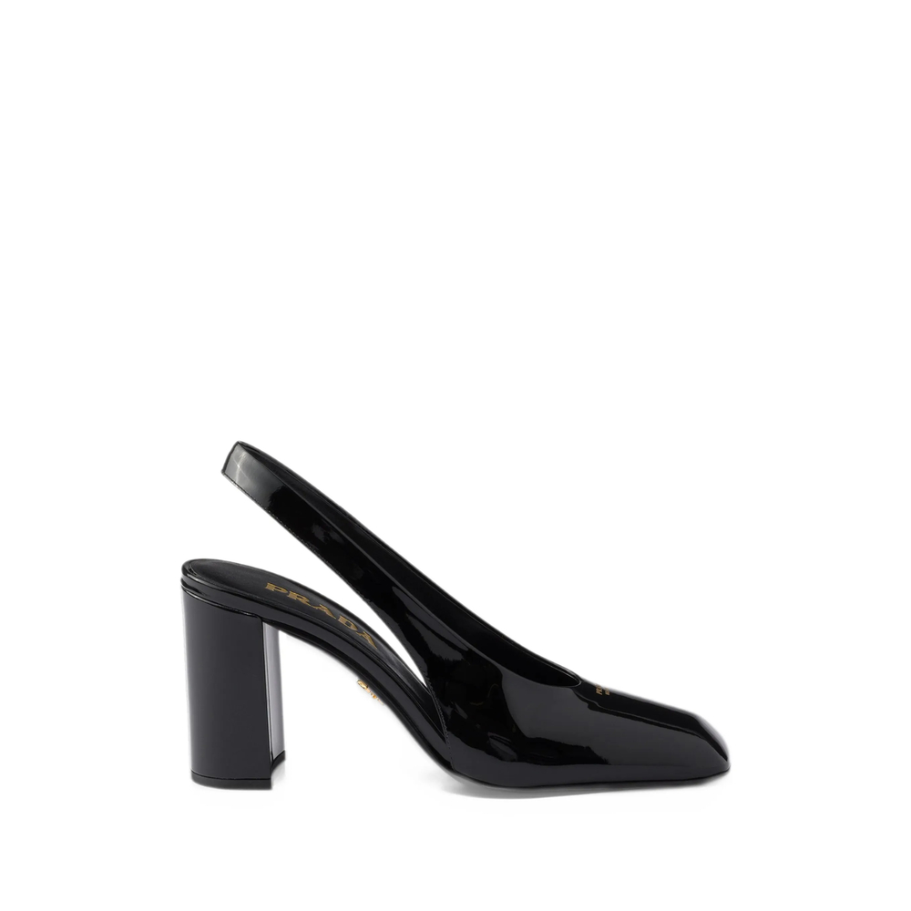 Patent-Leather Slingback