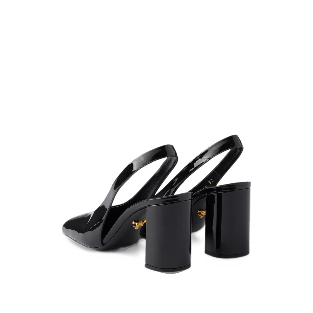 Patent-Leather Slingback