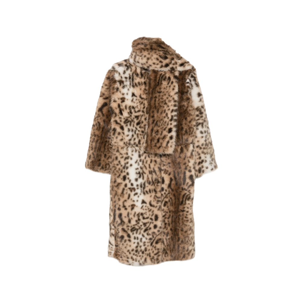 Leopard-Print Coat