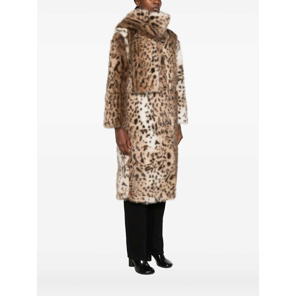 Leopard-Print Coat
