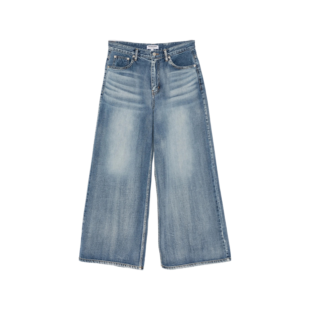 Faded Wide- Leg